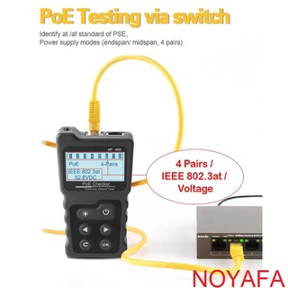 Máy Test Mạng POE NF-488 Chính Hãng