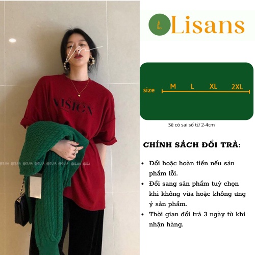 Áo phông rộng nữ tay lỡ đẹp Quảng Châu APN018