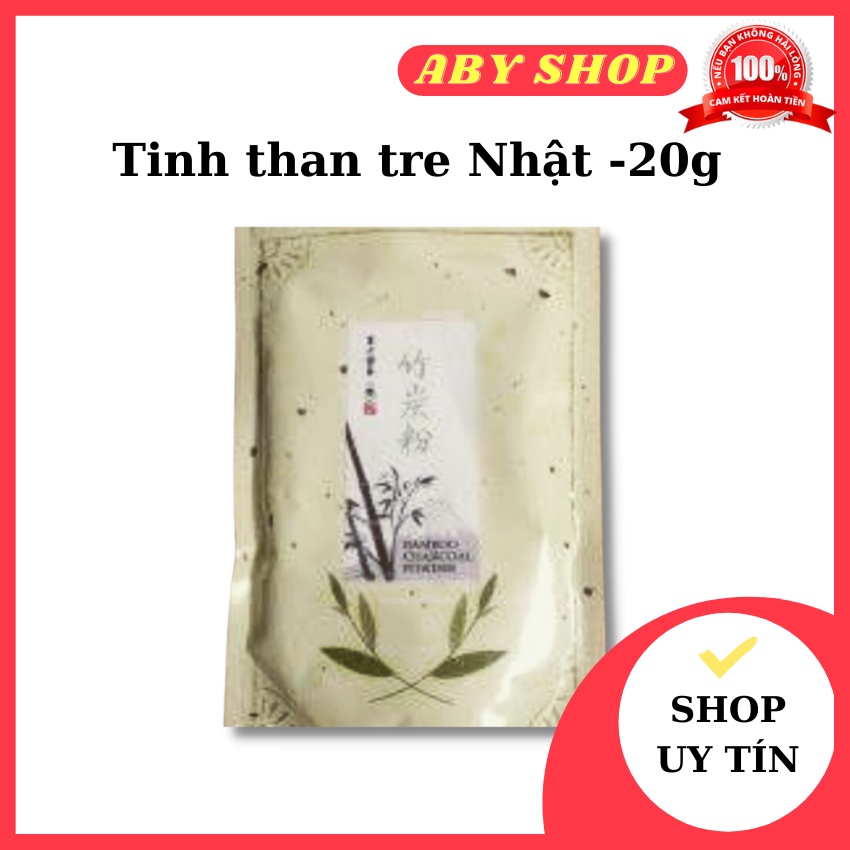 Tinh than tre Nhật -20g ⚡ HÀNG CAO CẤP ⚡ tinh than tre tạo màu sắc cho món ăn như mì, há cảo, làm mặt nạ dưỡng da