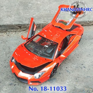 Xe mô hình 1/18 Lamborghini Aventador LP 700-4-11033(Bburago)