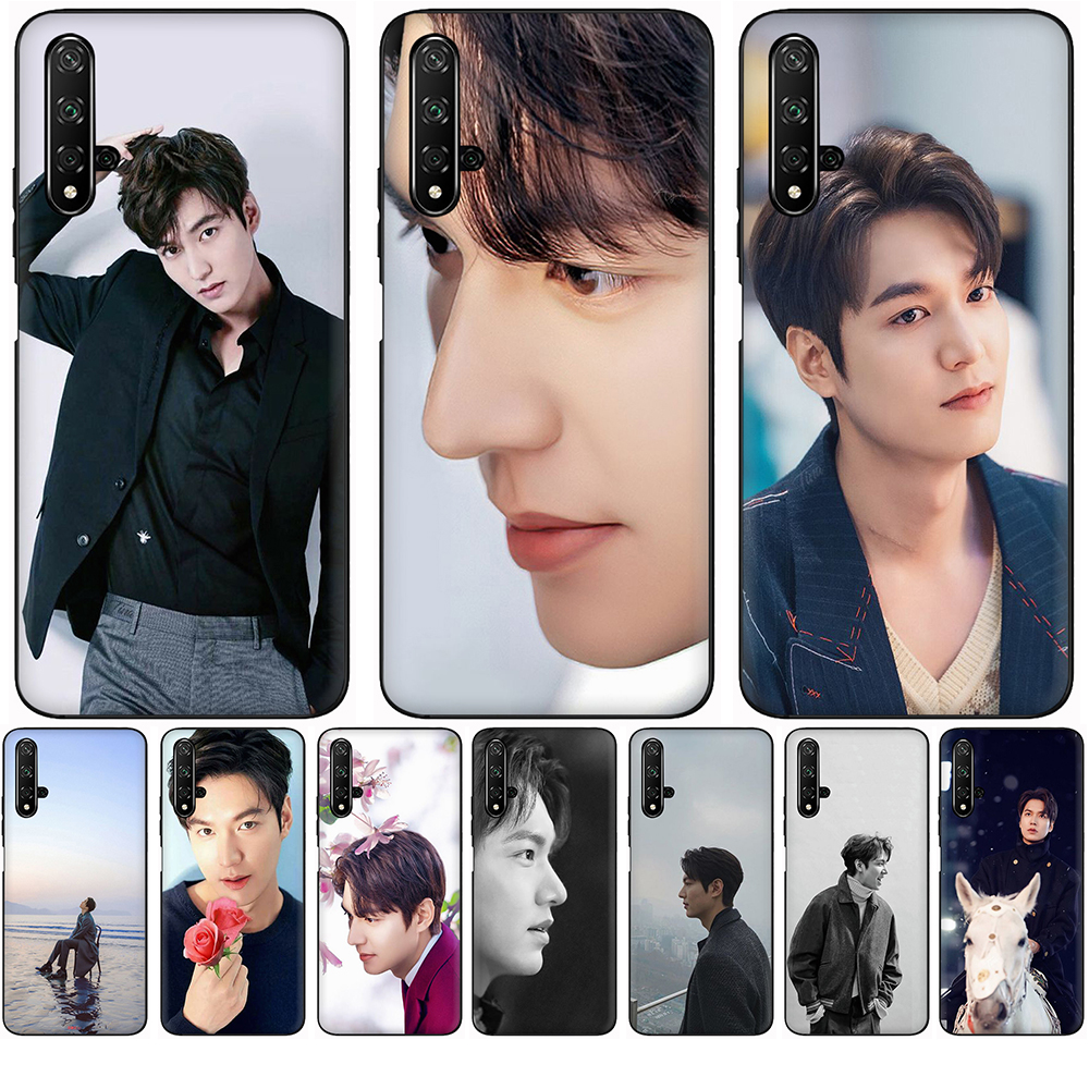 Ốp Điện Thoại Tpu Mềm Chống Rơi Màu Đen In Hình Icon Lee Min Ho Cho Honor 7x 8x 9a 9 Lite 10 Lite