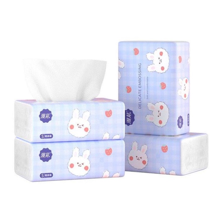 Giấy Ăn Thỏ Trắng Siêu Dai Siêu Mịn - Nội Địa Trung