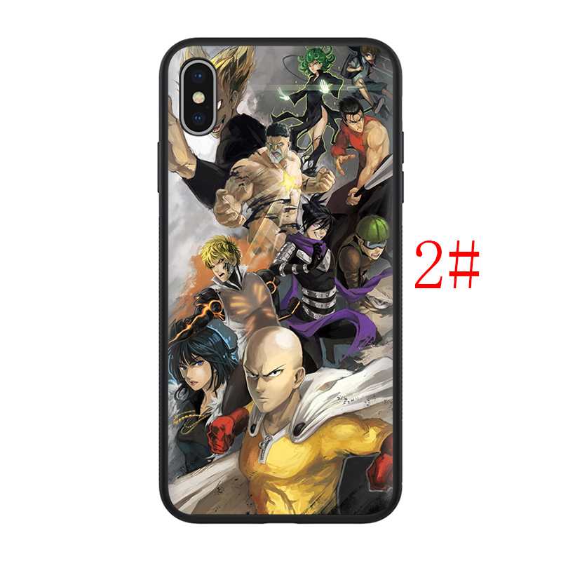 Ốp điện thoại TPU silicone mềm anime One Punch Man T137 cho iPhone 8 7 6S 6 Plus 5 5S SE 2016 2020