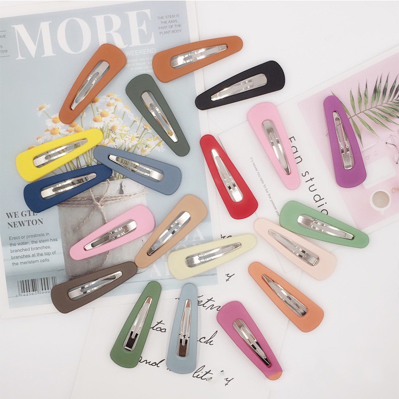 Kẹp Tóc Xiaozhainv Màu Sắc Ngọt Ngào Phong Cách Hàn Quốc