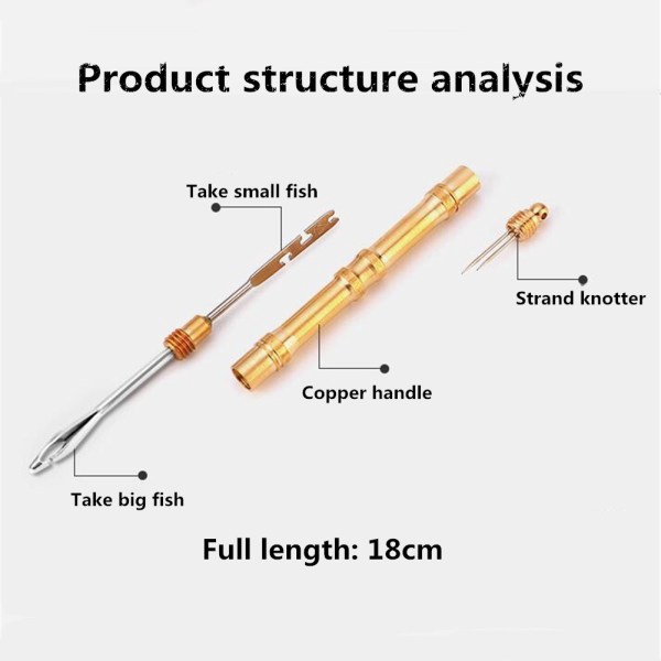 Dụng cụ tháo gỡ lưỡi câu tiện dụng chất lượng cao