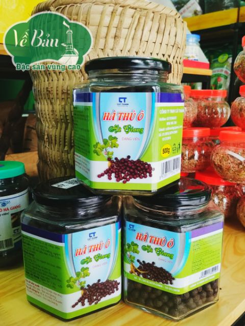 VIÊN HÀ THỦ Ô ĐỎ CAO NGUYÊN ĐÁ HÀ GIANG 500GR