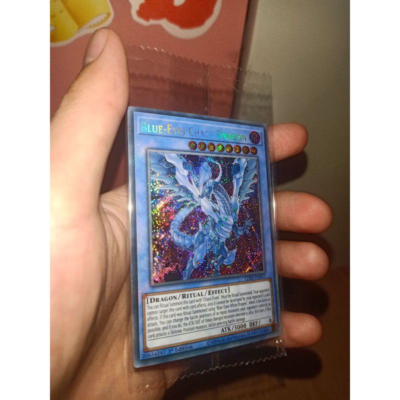 Thẻ bài:Blue-Eyes Chaos Dragon - LDS2-EN017 - Secret Rare 1st Edition