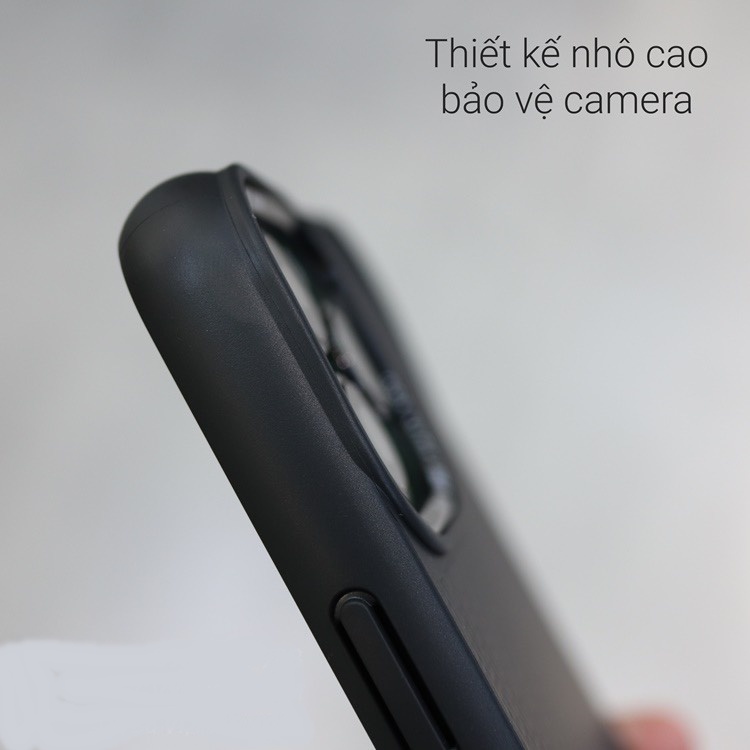Ốp lưng nhám viền mầu magsafe cho Smart IPhone 14 Promax , 14 Pro chính hãng Likgus chống sốc có viền bảo vệ Camera
