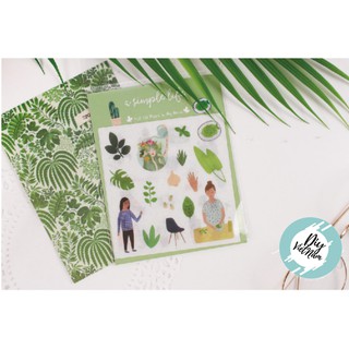 SET STICKER BEAUTY LIFE