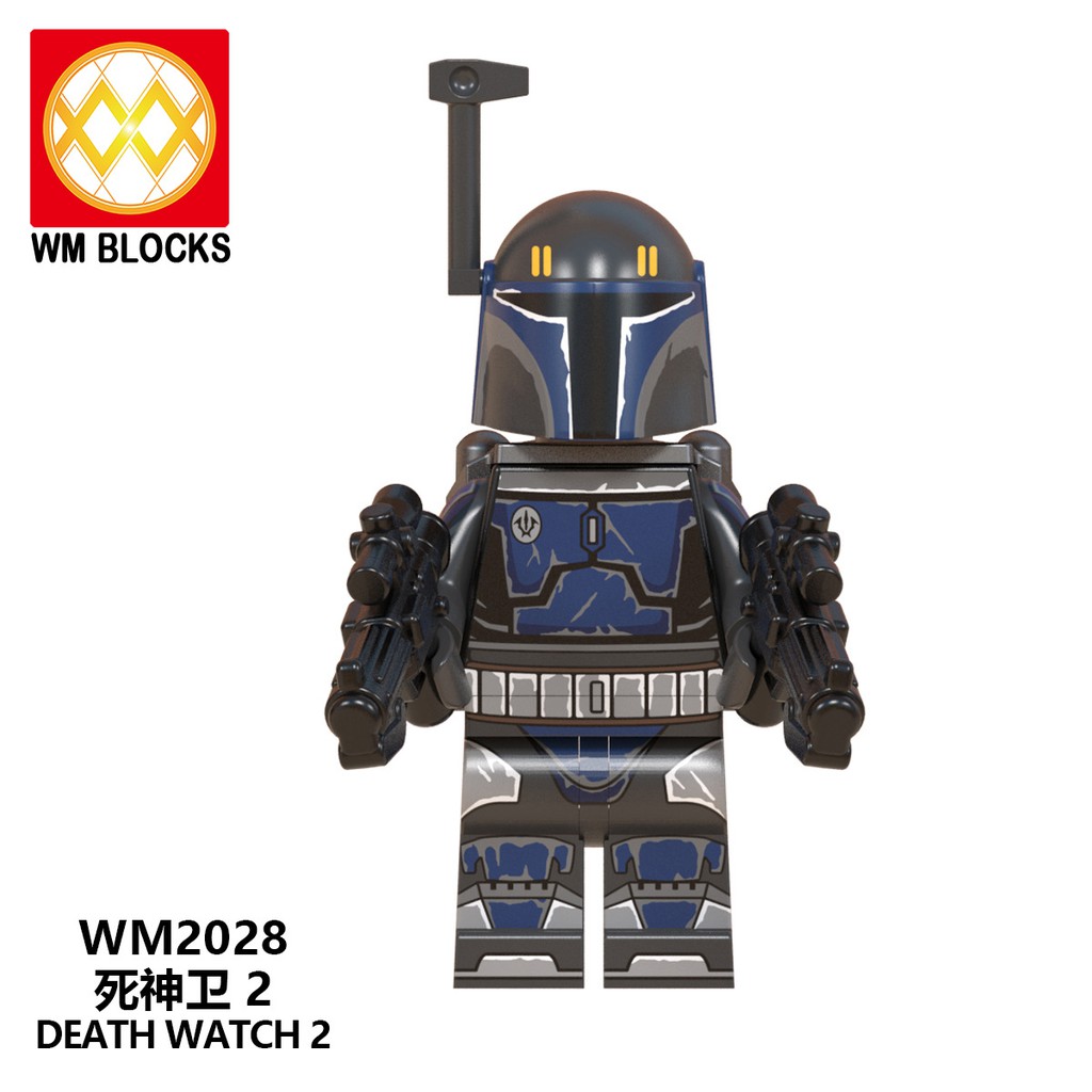 Đồ Chơi Lắp Ráp Minifigures Các Mẫu Nhân Vật Trong Star Wars Cuộc Chiến Giữa Các Vì Sao Echo Darth Maul Bo Katan WM6098