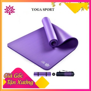 Thảm tập YOGA, GYM Chống trơn trượt AOYI - Tặng kèm dây buộc