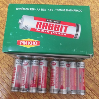 Pin tiểu aa hộp 40 viên