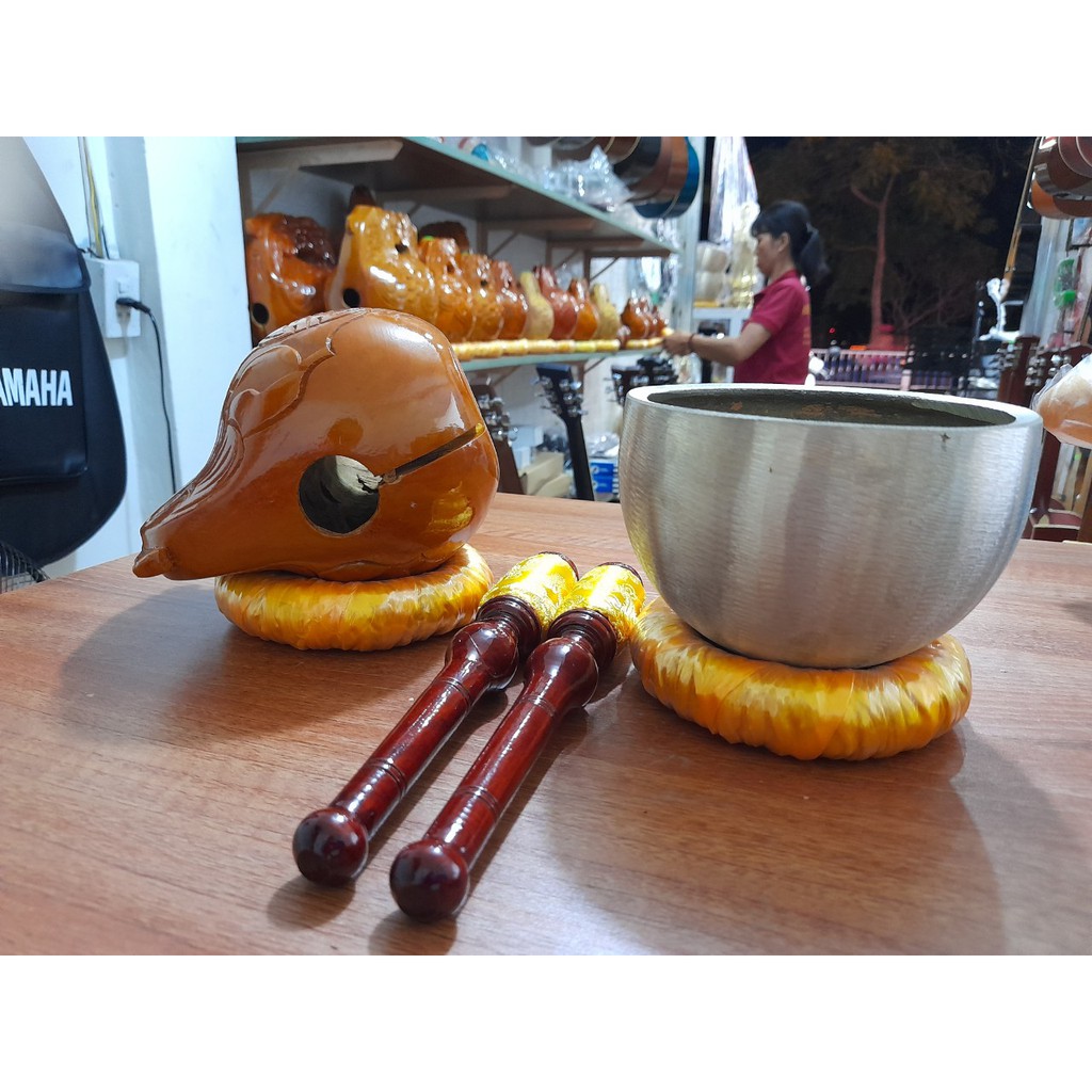 Chuông mỏ gia trì 2 tay
