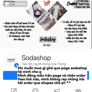 Giày/dép order taobao