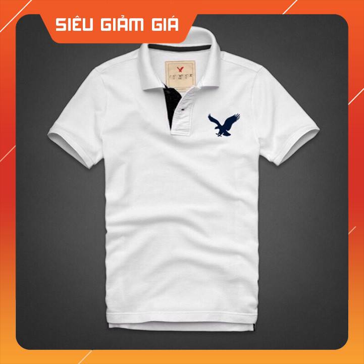 - Áo Thun Cổ Bẻ Thêu Đại Bàng Nam Cao Cấp _ÁP Dụng Mã Giảm Giá Của Shop Được Giảm Thêm 10k