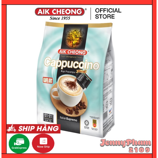 [hàng chính hãng]Cà phê Cappucino Aik Malaysia