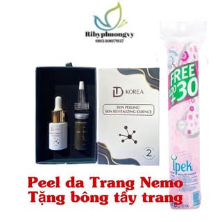 Tinh chất tái tạo da skin peeling Retinol vi tảo Trang Nemo - thay da xoá khuyết điểm sau 1 lần peel da