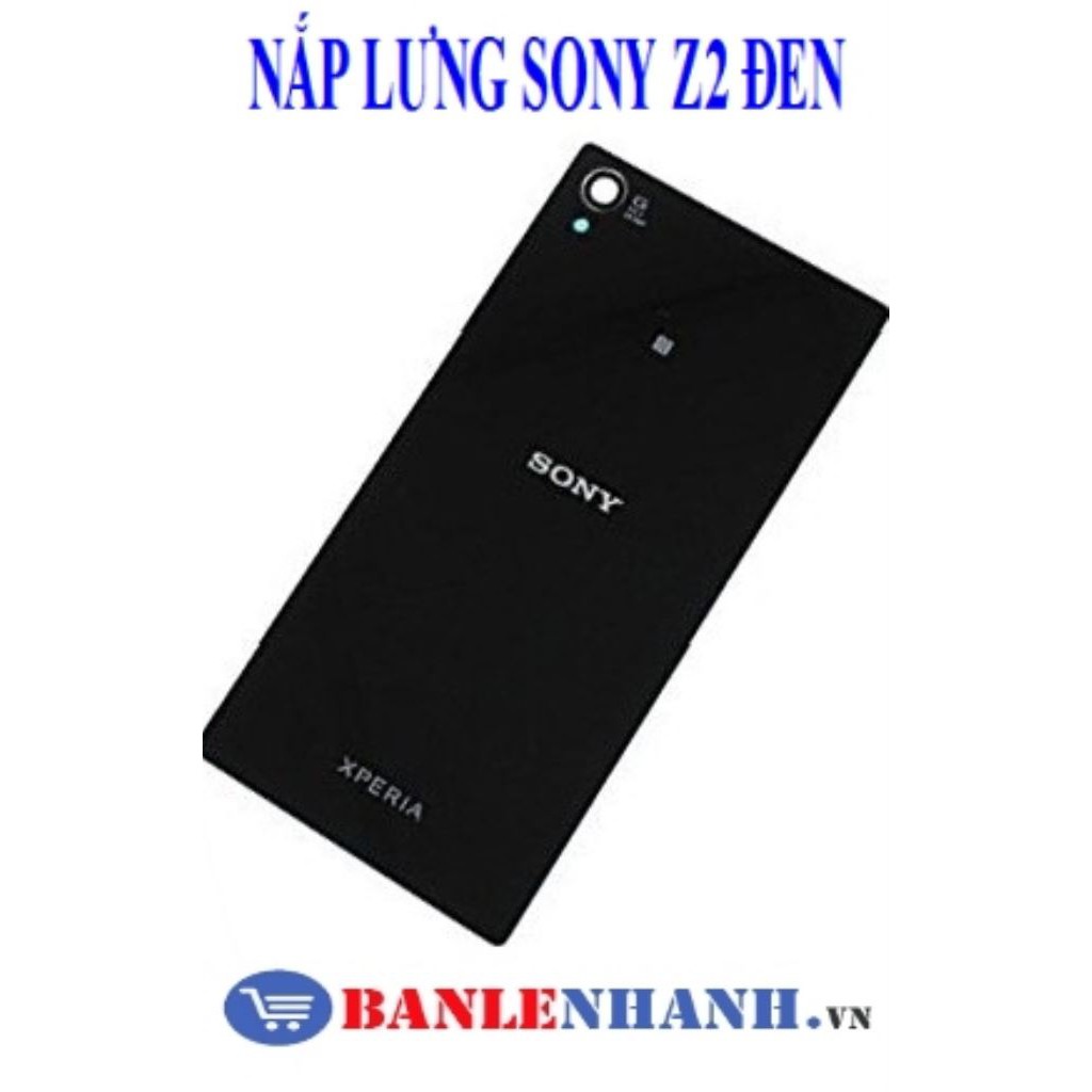 [HÀNG SIÊU CHẤT,GIÁ SẬP SÀN] NẮP LƯNG SONY Z2 MÀU ĐEN