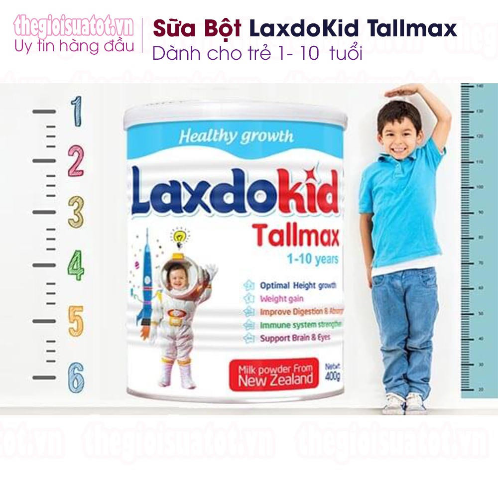 Sữa Laxdokid Tallmax 900g - Giúp phát triển chiều cao cho bé