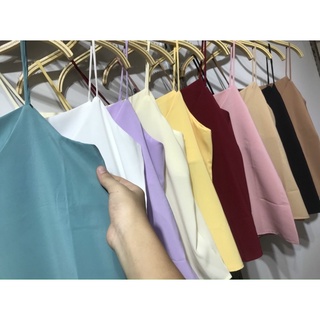 Áo 2 dây voan lụa phối đồ cực xinh