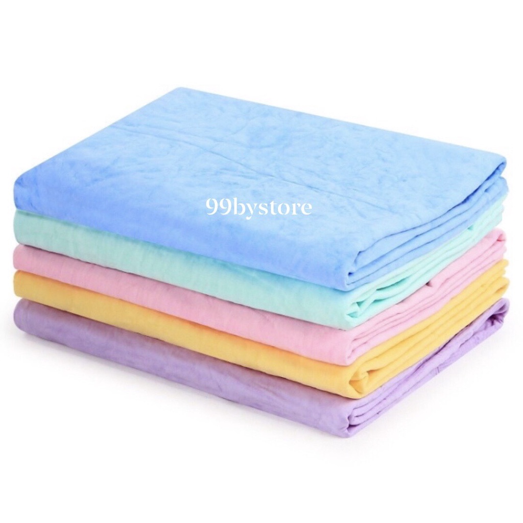 Khăn tắm gội Clean Cham siêu mềm mịn thấm nước tốt nhiều màu cao cấp