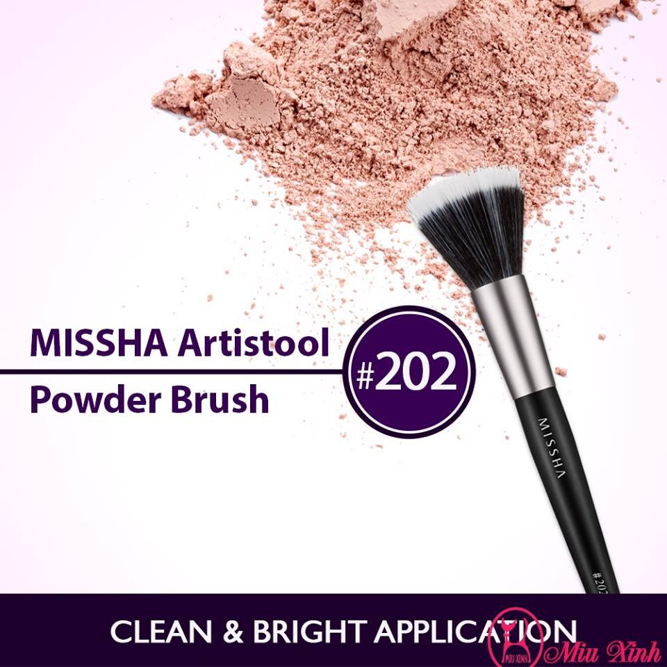 CỌ ĐÁNH PHẤN PHỦ [MISSHA] Artis Tool Powder Brush #201 #202