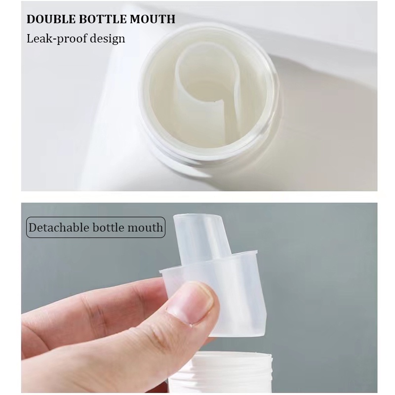 Bình nhựa SUAKE rỗng đựng dầu gội có thể chăm đầy lại