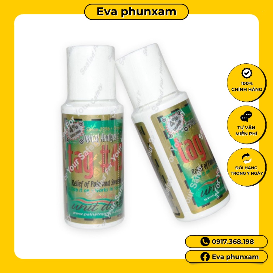 Mực (Tag45) Hàn Dùng Trong Phun Xăm