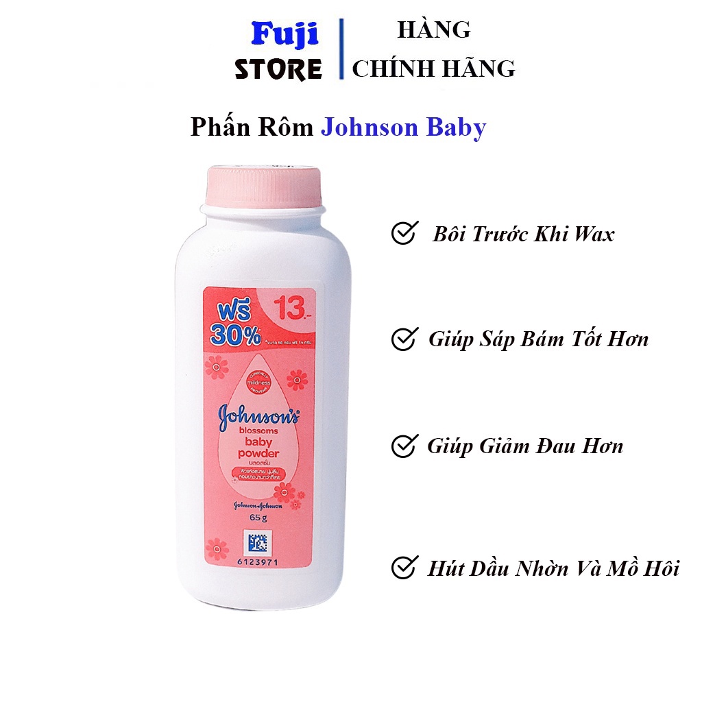 Phấn Rôm Johnson Bôi Trước Wax Giúp Giảm Đau Hút Ẩm Và Dầu Nhờn.