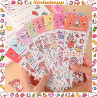 Sticker 39x6,5cm Cô Gái Luho (Xanh Dương)