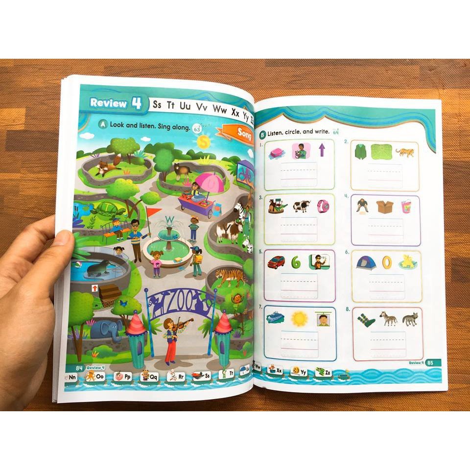 Combo bán lẻ - oxford Phonics world 12345 tặng mp3+video