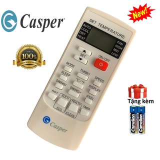 Điều khiển điều hoà Casper, remote máy lạnh casper dòng dòng YKR-H/102E- Hàng tốt [ tặng kèm pin, BH đổi mới ]