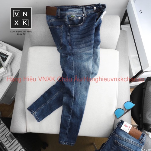 Quần Jean Nam LACOSTE LIVE CX019 Form SlimFit mềm mịn và mượt co giãn Hàng Xuất Xịn Có Big Size