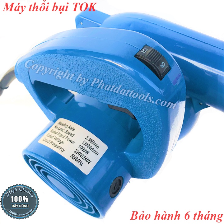 Máy thổi bụi TOK Xanh  - Hút khỏe, Thổi khỏe - Sản phẩm cao cấp - Bảo hành Toàn Quốc 6 tháng