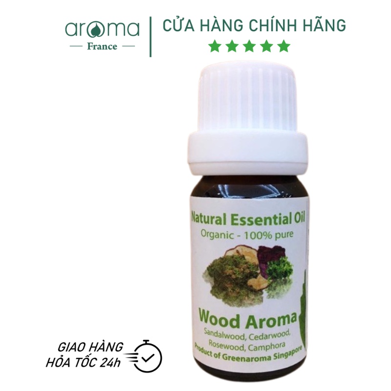 Tinh dầu Hương Gỗ Aroma | Wood Essential Oil 10ml