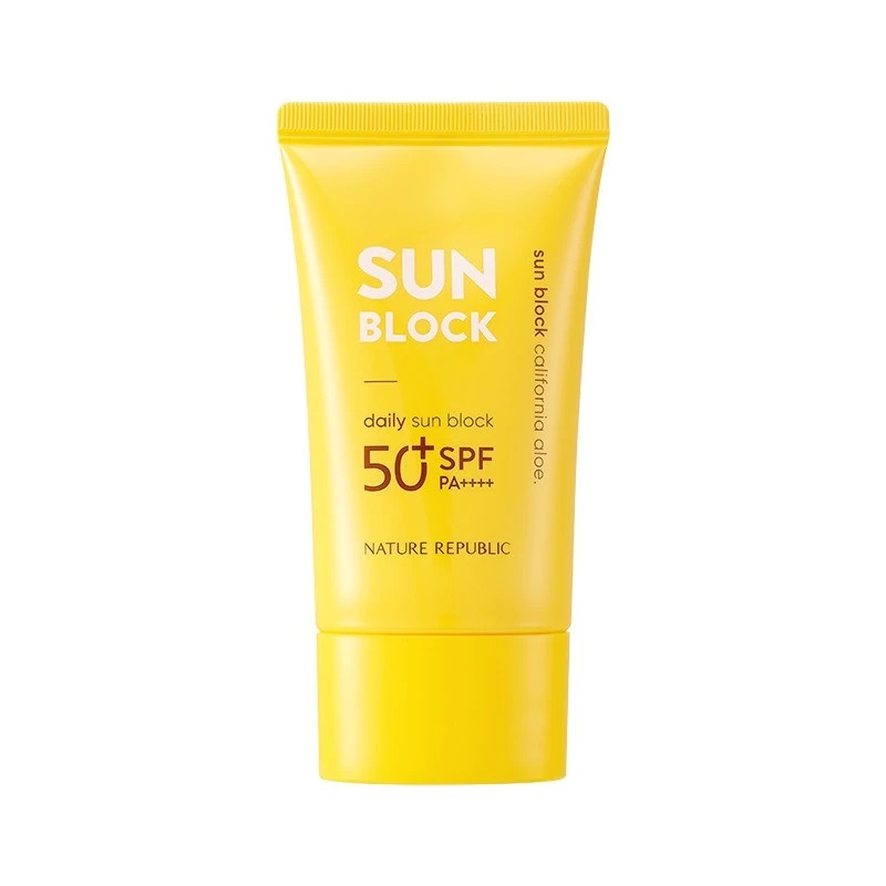 Kem chống nắng nâng tông NATURE REPUBLIC California Aloe Daily Sunblock SPF50 57ml