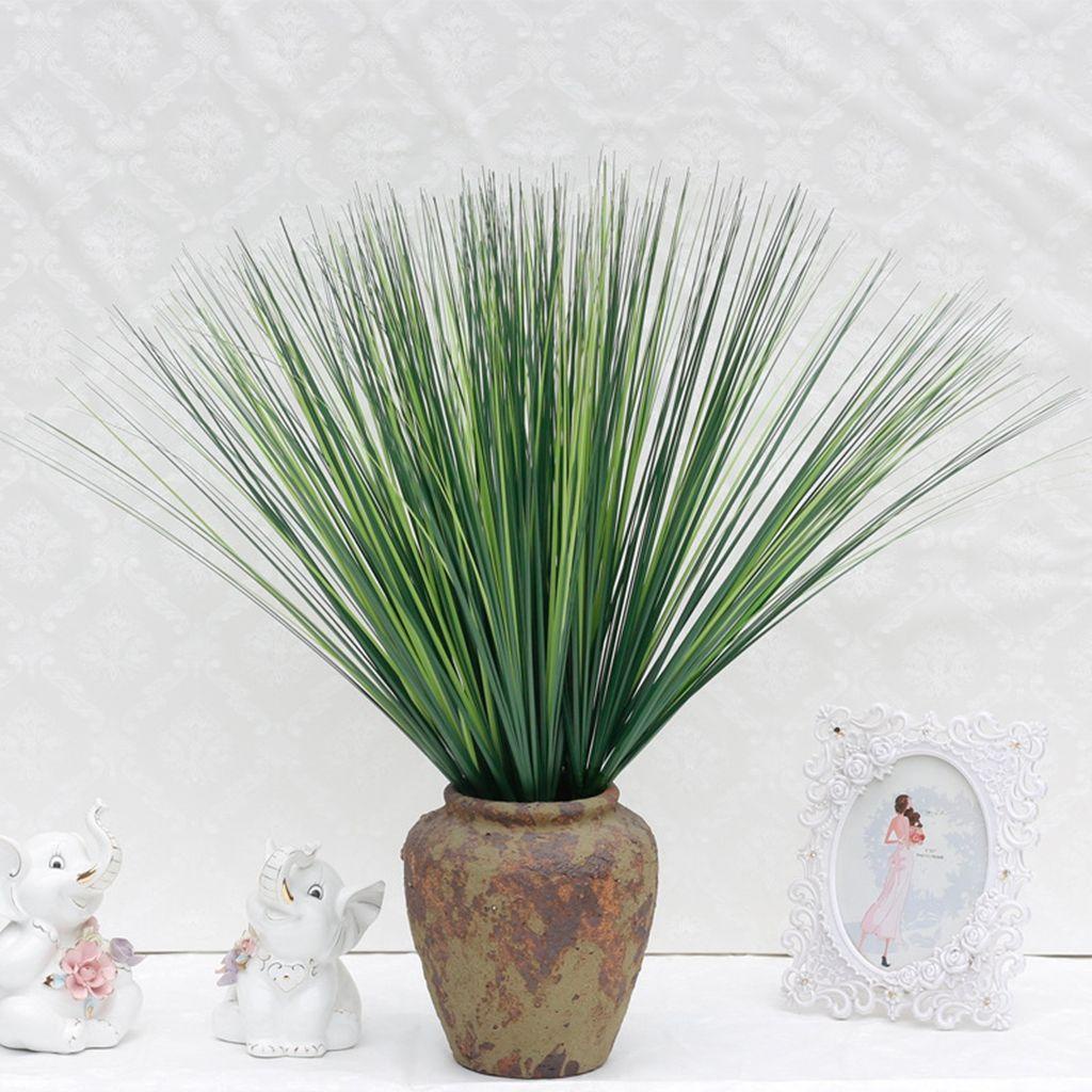 HARRIETT Cỏ Hành Tây Giả 9 Bông Nhỏ Chất Lượng Cao Chống Tia UV