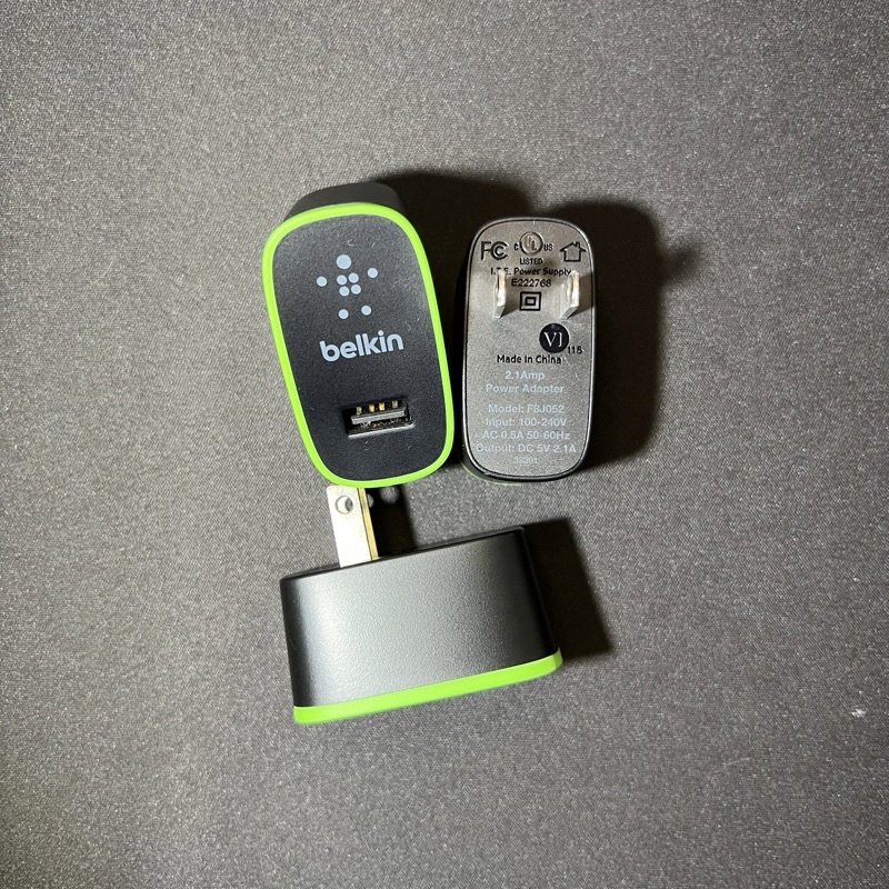 Bộ sạc belkin 10,5W & 24W gồm cáp dù 1.8m