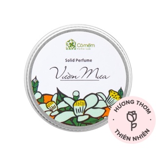 Nước Hoa Khô Thiên Nhiên Vườn Mưa Sâu Lắng Tinh Tế Hương Hoa Nhài, Hoa Cam [TẶNG kèm Túi Vải Nhỏ] Cỏ Mềm 10g