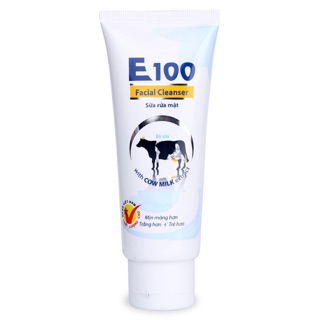 Sữa rửa mặt E100 con bò
