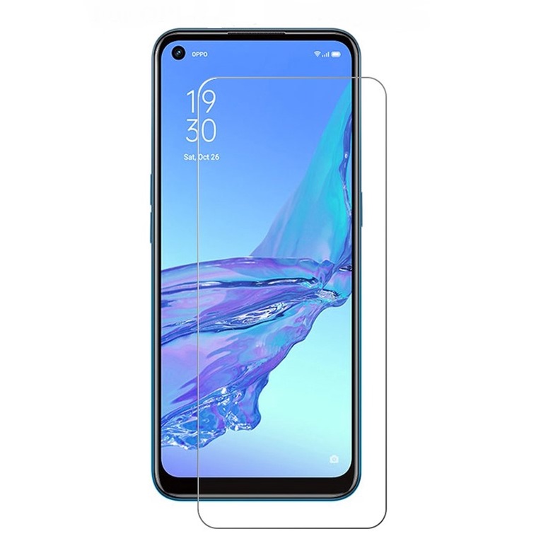 Kính cường lực trong suốt Oppo A53 - 2020