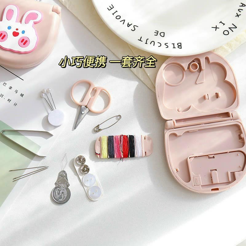HỘP KIM CHỈ 15 CHI TIẾT VỎ HỘP HÌNH THÚ, HOA QUẢ SIÊU DỄ THƯƠNG