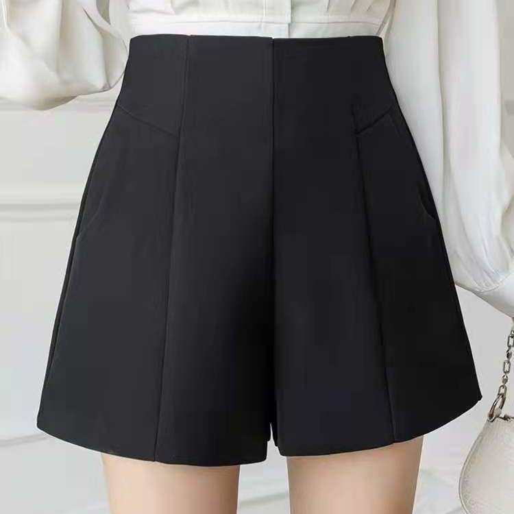 Quần short nữ lưng cao trơn phong cách cơ bản M211