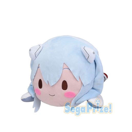 [SEGA] Gấu bông Neon Genesis Evangelion Mega Jumbo Nesoberi Plush - Rei Ayanami chính hãng Nhật Bản
