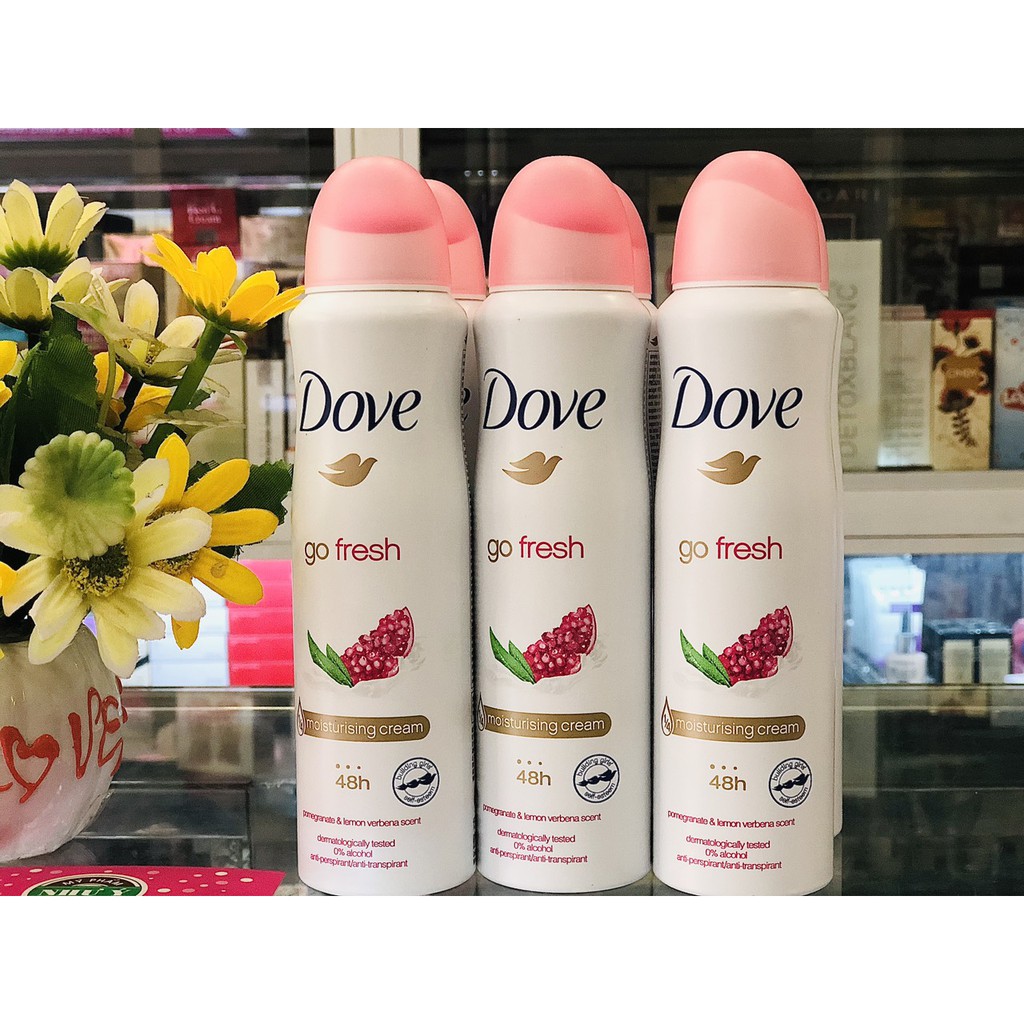 [Cực thơm] Xịt Khử Mùi Dove 150ml Nhập Từ Mỹ