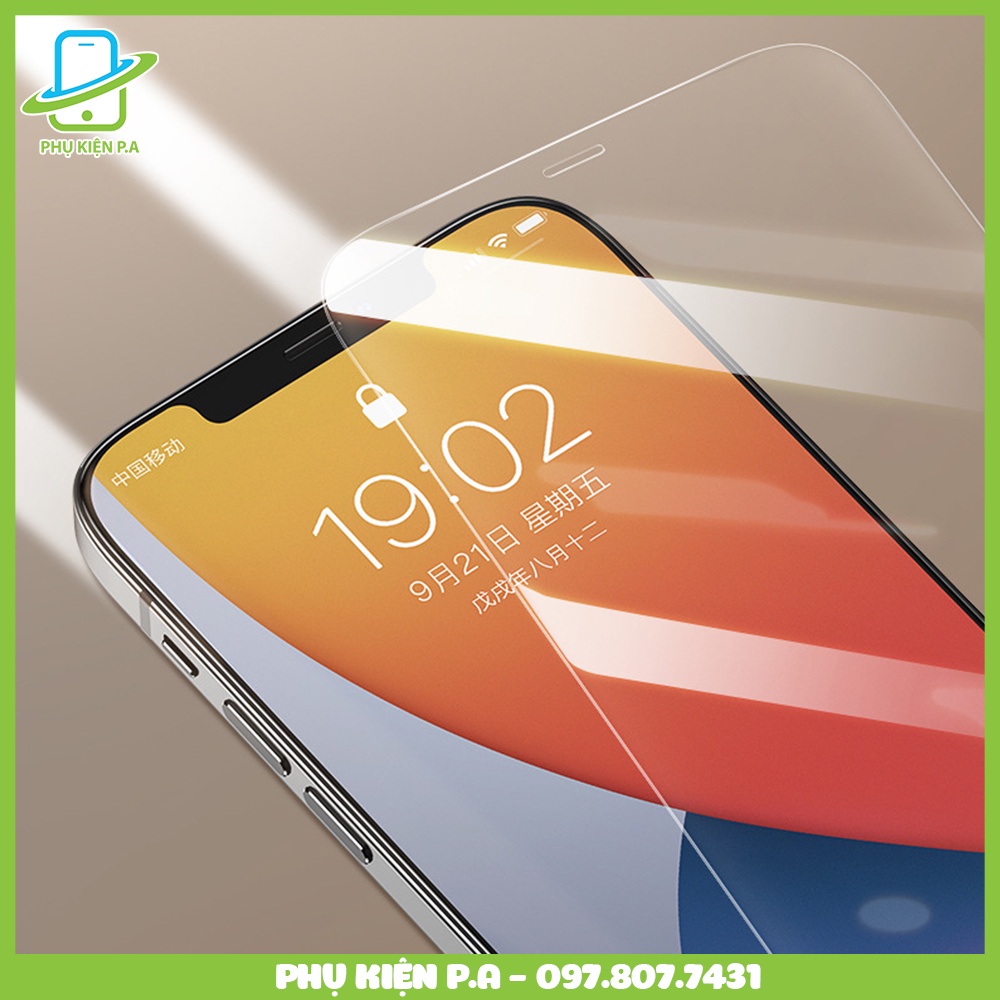 Kính cường lực không viền iPhone 15 Pro Max/14 Plus/13 Mini/13 Pro Max/12/12 Pro Max/11/11 Pro Max/X/XR/XS Max/8/7/6