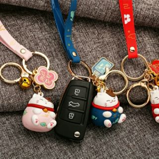 Móc khoá mèo lucky cat