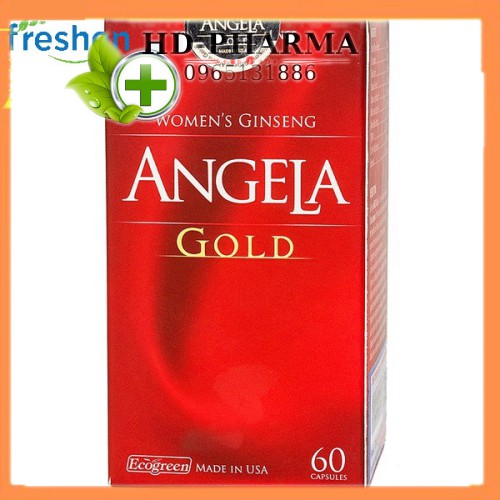 ✅ (CHÍNH HÃNG) Sâm Angela Gold Hộp 60 Viên Hàng Có Tem Chống Hàng Giả