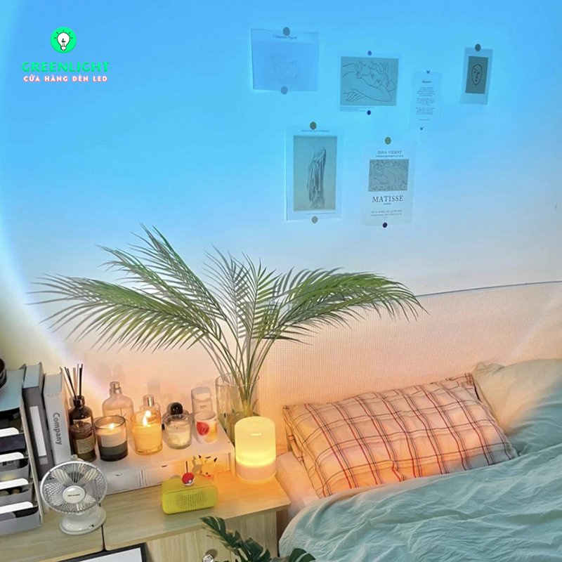 Thấu kính đường Chân trời Đèn Hoàng hôn Tiktok màu mới 2021, dùng kết hợp với đèn Sunset 1in1 4in1 tạo ra màu mới HOT