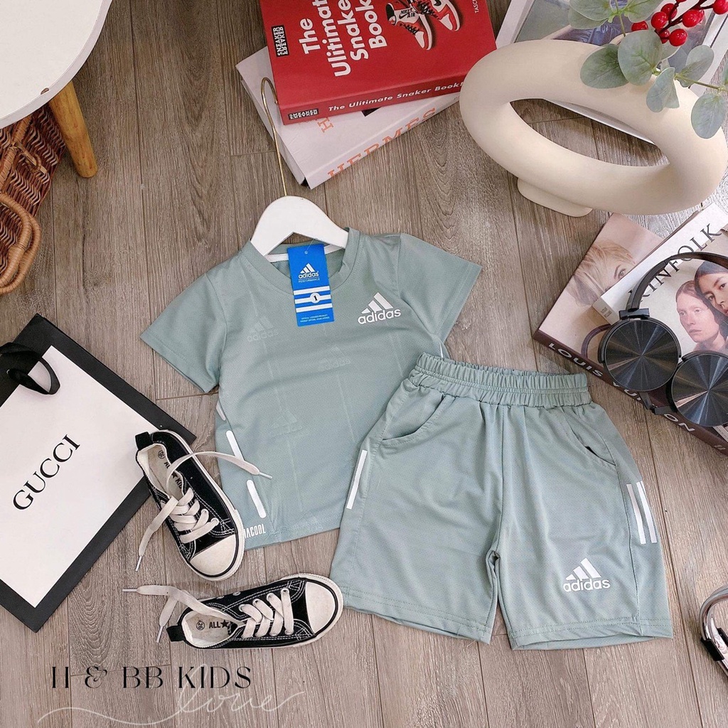 (20-35kg) Set thể thao thông hơi cho bé☘️ Bộ đồ Adi.das chính hãng Loại 1☘️